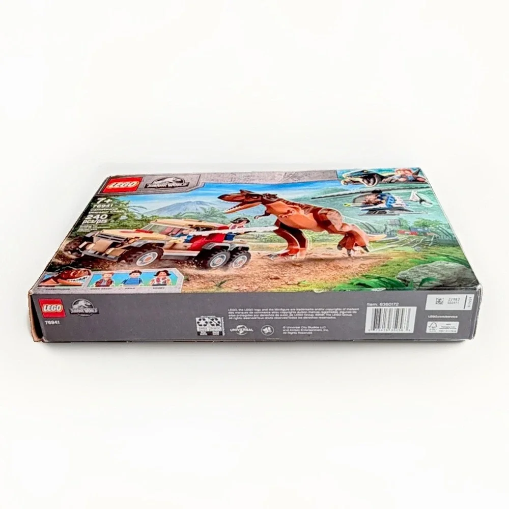 LEGO Jurassic World 76941 Carnotaurus Dinosaur Chase Complete w/ Box Manual